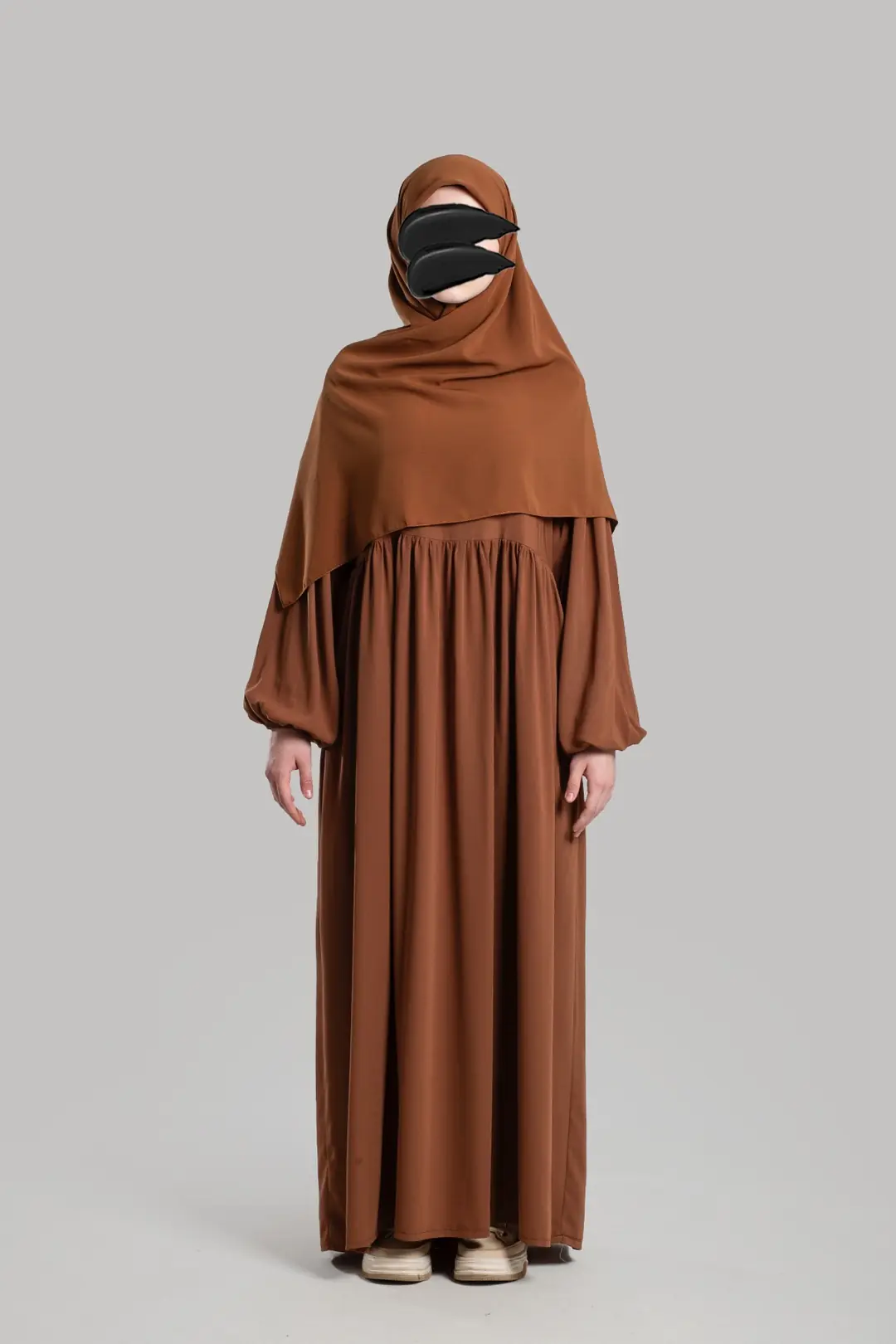 Rabia Dress - Cinnamon