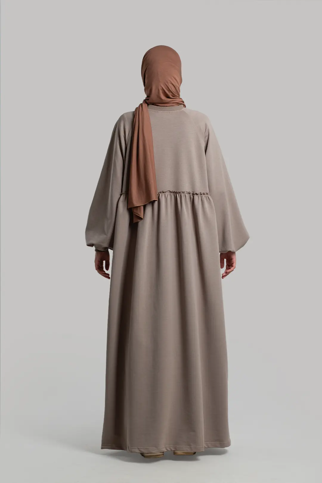 Oversize Sweat Elbise Vizon 4