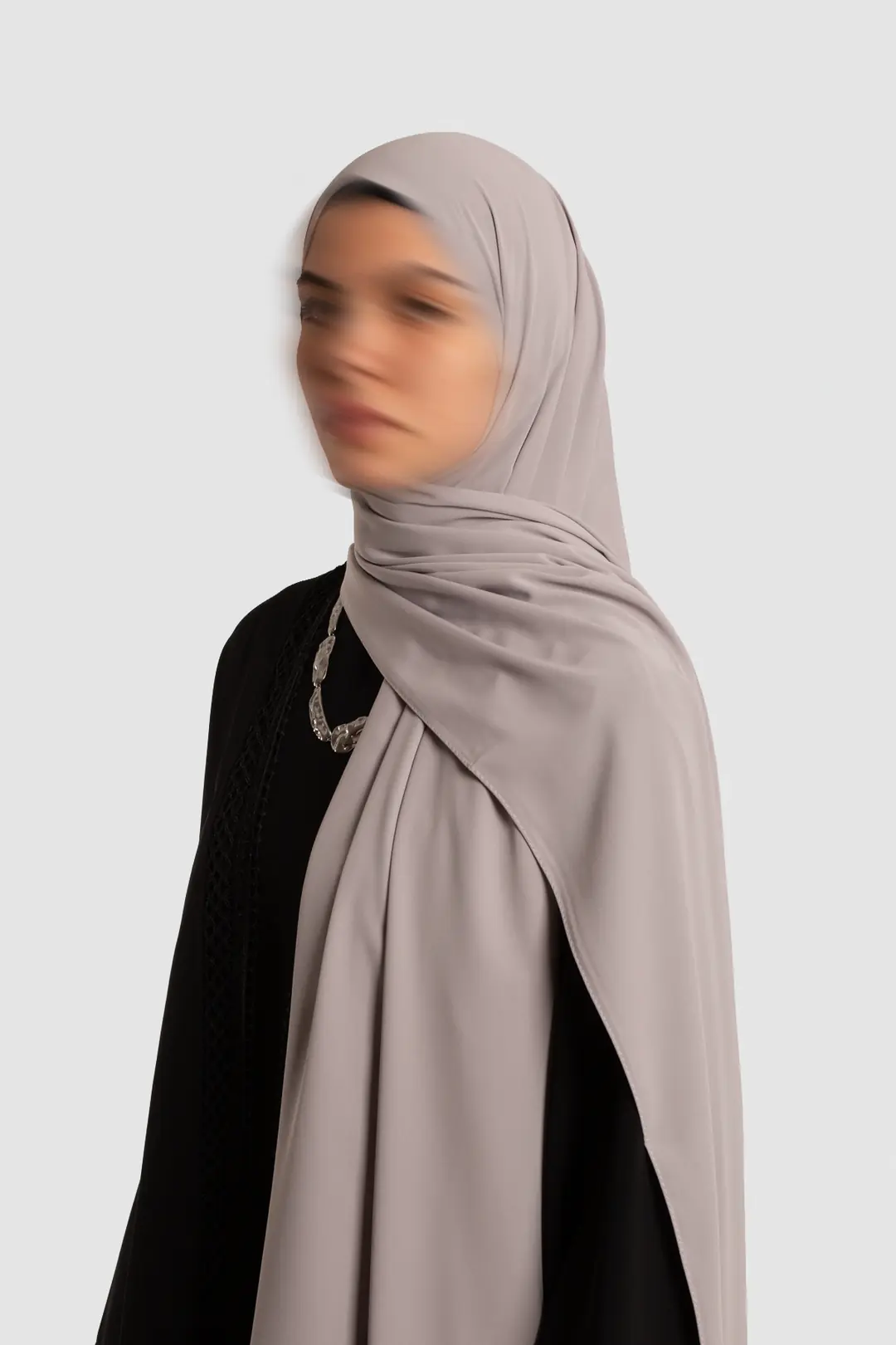 Medine İpeği Soft Şal Silver 5